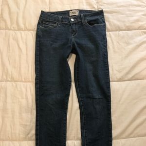 PAIGE 'VERDUGO' LOW RISE ANKLE JEANS